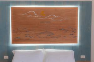 Voodi või voodid majutusasutuse RUDINI' CHARMING ROOM toas