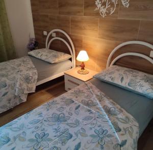 A bed or beds in a room at Monte Granatico