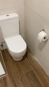 bagno con servizi igienici e carta igienica di Nuevo piso Retiro a Madrid