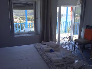 Katil atau katil-katil dalam bilik di Crystal Villa