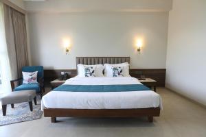 Golden Fields Resort 객실 침대