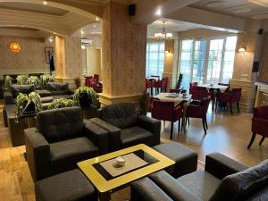 Posezení v ubytování Edisem Hotel