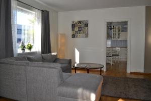 Posezení v ubytování Skarmyra Apartment