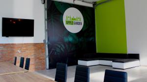 TV a/nebo společenská místnost v ubytování AppleGarden