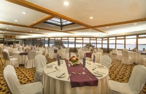 Restoran või mõni muu söögikoht majutusasutuses Panamericana Hotel Ancud