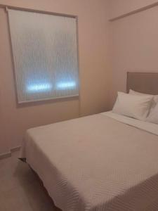 Postel nebo postele na pokoji v ubytování Giotis Apartments