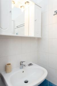Kúpeľňa v ubytovaní Stelios studios