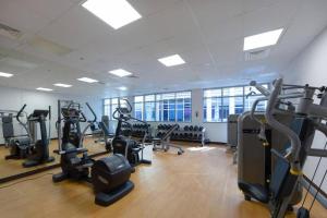 Fitness centrum a/nebo fitness zařízení v ubytování Vacation Home Dubai Marina
