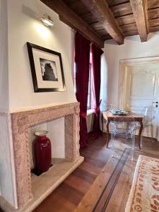 Posezení v ubytování Truly Verona - Delle Erbe suites
