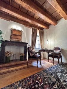 Posezení v ubytování Truly Verona - Delle Erbe suites