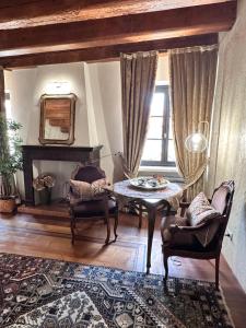 Posezení v ubytování Truly Verona - Delle Erbe suites