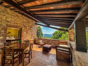 Balkón nebo terasa v ubytování Agriturismo Dandelion