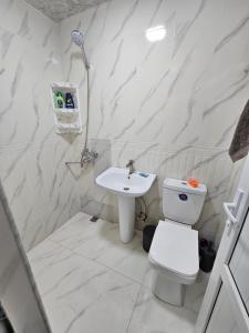 Туристический Дом в EVN Airport tesisinde bir banyo