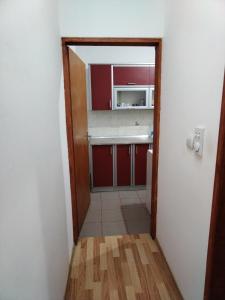 Kuchyň nebo kuchyňský kout v ubytování Jasna
