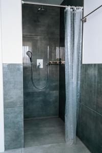 Et badeværelse på Dill Apartments Stederdorf