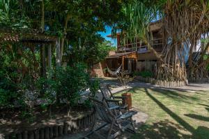 Vườn quanh Bangalô Bromélia - Villa das Flores Trancoso