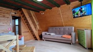 Afbeelding uit fotogalerij van Domki pod lasem blisko morza in Sztutowo