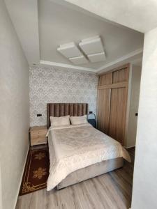 Giường trong phòng chung tại Very Nice Relaxing Apartment In Agadir El Houda