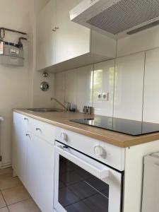 Apartment Nordseeküste tesisinde mutfak veya mini mutfak