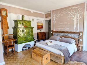 Postel nebo postele na pokoji v ubytování B&b Villa Paradiso