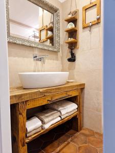 Koupelna v ubytování B&b Villa Paradiso