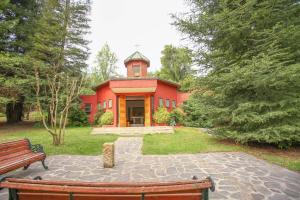 Zahrada ubytování Hotel y Cabañas Palomar - Caja los Andes