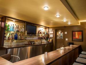 Lounge nebo bar v ubytování Motel Mistral