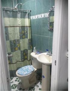 Koupelna v ubytování Ramos Room