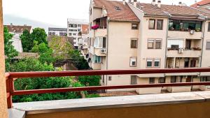 Balkón nebo terasa v ubytování Vas stan na dan