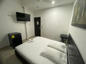 TV a/nebo společenská místnost v ubytování Hotel Malecon Puerto Berrio