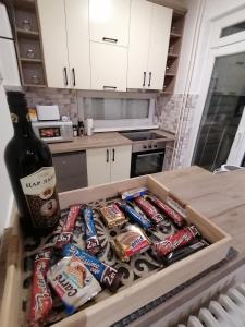 Küche/Küchenzeile in der Unterkunft JM Apartman