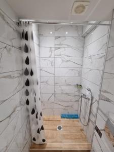 Koupelna v ubytování Xanthi Studio Apartments