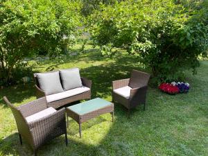 Zahrada ubytování Chambre privée vue sur le jardin proche centre ville
