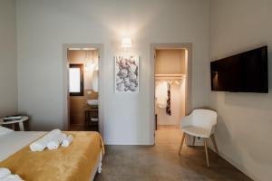 Μια τηλεόραση ή/και κέντρο ψυχαγωγίας στο Villa Verdese