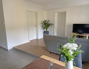 Televiisor ja/või meelelahutuskeskus majutusasutuses Ferienwohnung in Seenähe!