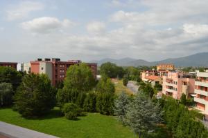 a view of a city with buildings and trees at Apartment Bellavista in Pisa