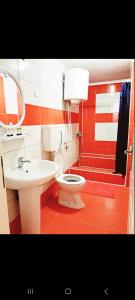 Ένα μπάνιο στο Sun & Moon apartment Ohrid