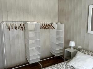 Postel nebo postele na pokoji v ubytování Casa Ángeles