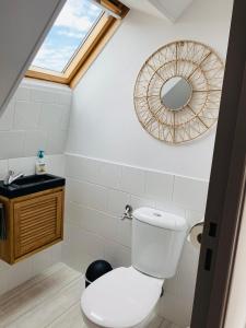 Koupelna v ubytování La maison d’Aurélie + 49 fotografií