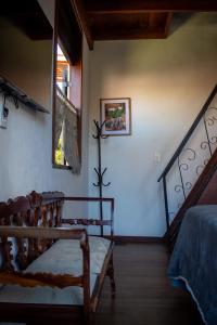 Uma área de estar em Moã Charme Hotel - Mucugê