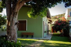 O edifício em que a casa de hóspedes se localiza
