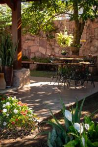 Um jardim em Moã Charme Hotel - Mucugê