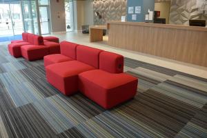 Istumisnurk majutusasutuses Holiday Inn Express Asuncion Aviadores by IHG