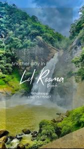 a picture of a river with the words another city in la koya at LD RoomA DunhidA in Badulla