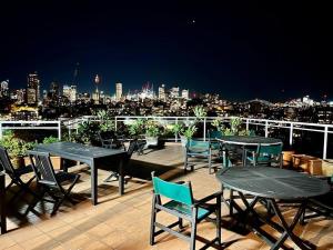 Uma varanda ou terraço em Studio in Darling Point