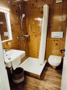 Vannituba majutusasutuses Apartment 401