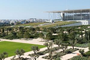 a park in front of a soccer stadium at Beauty Greece in Athens +12 photos