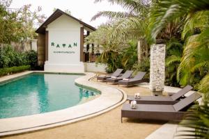 Bazén v ubytování Ratan Uluwatu Hotel and Villas nebo v jeho okolí + 6 fotografií