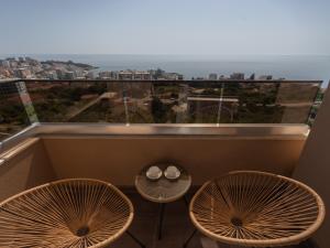 Balkón nebo terasa v ubytování Hotel Diman