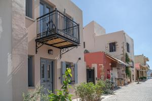 El edificio en el que está la casa vacacional